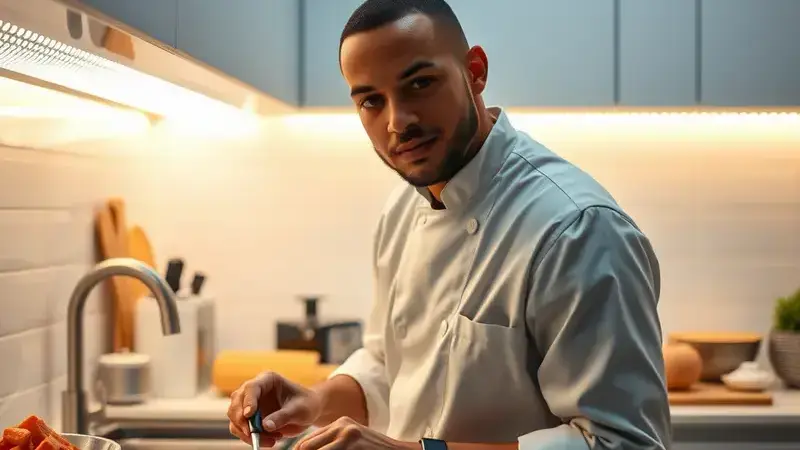 Modern kitchen lighting design